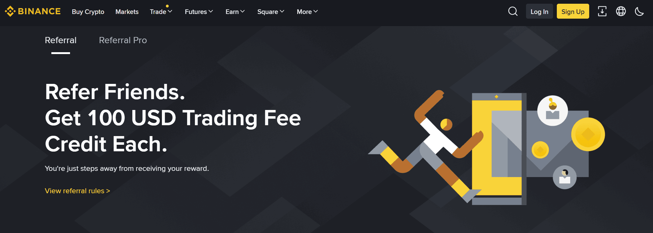Binance program de recomandare structura comisioane si beneficii