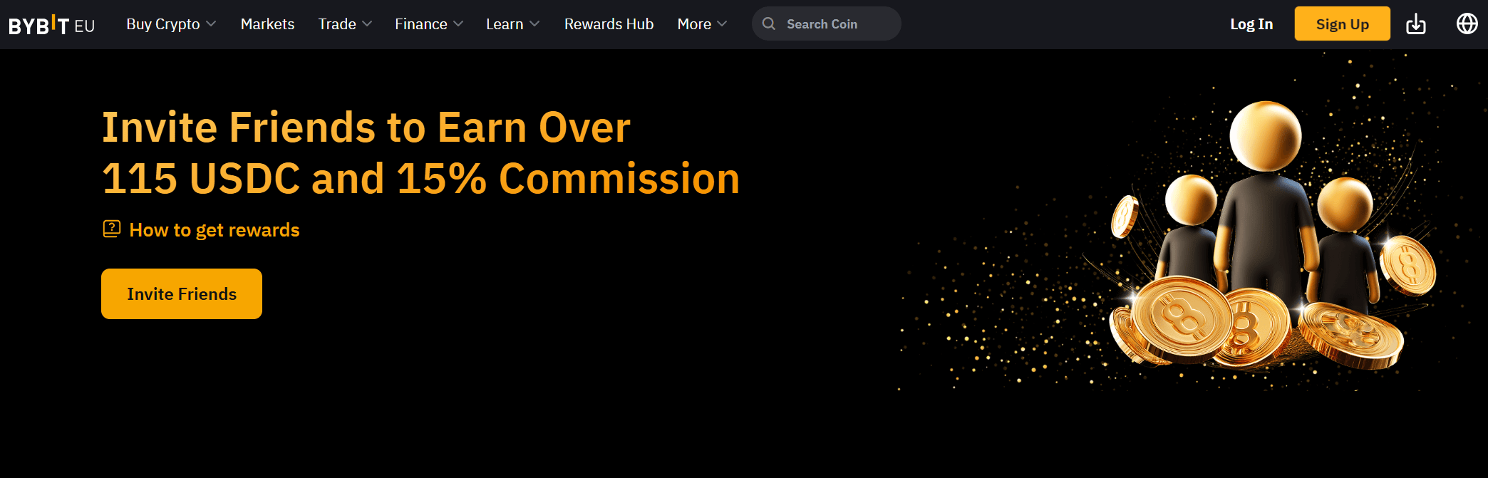 Bybit EU program de recomandare structura bonusuri si comisioane
